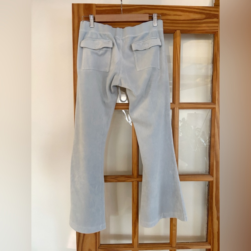 Juicy Couture Light Blue Terry cloth Sweatpants size Medium - Picture 5 of 5